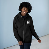 Whiteface Mountain Ski Trails - Expert Only Zipper Hoodie