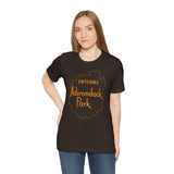 Entering Adirondack Park Unisex Jersey Short Sleeve Tee - Nature Lover's Essential
