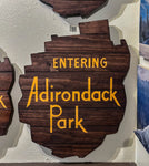 Entering the Adirondacks - Pallet Sign