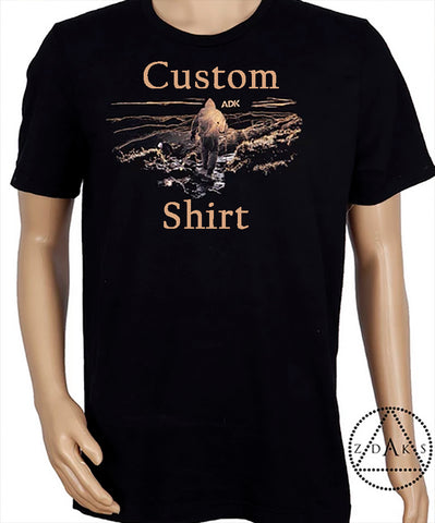 Custom T-shirt with Design Work
